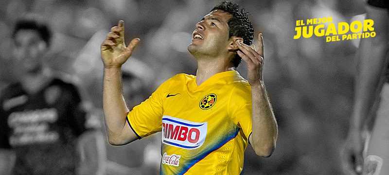 Pablo Aguilar el mejor jugador vs Jaguares