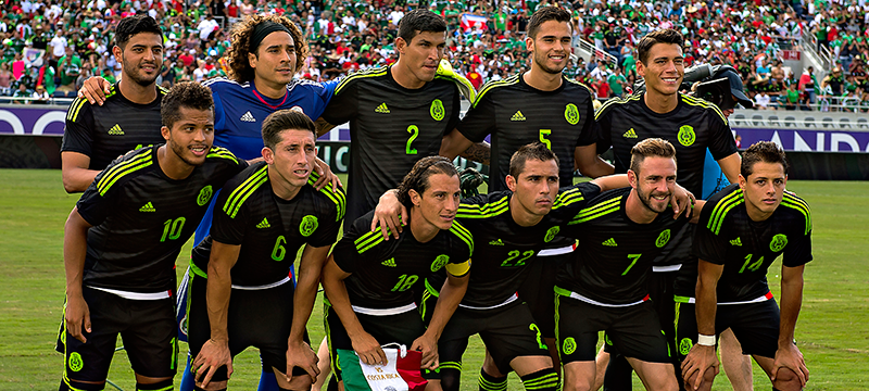Aguilar y Oribe con la Selección Mexicana