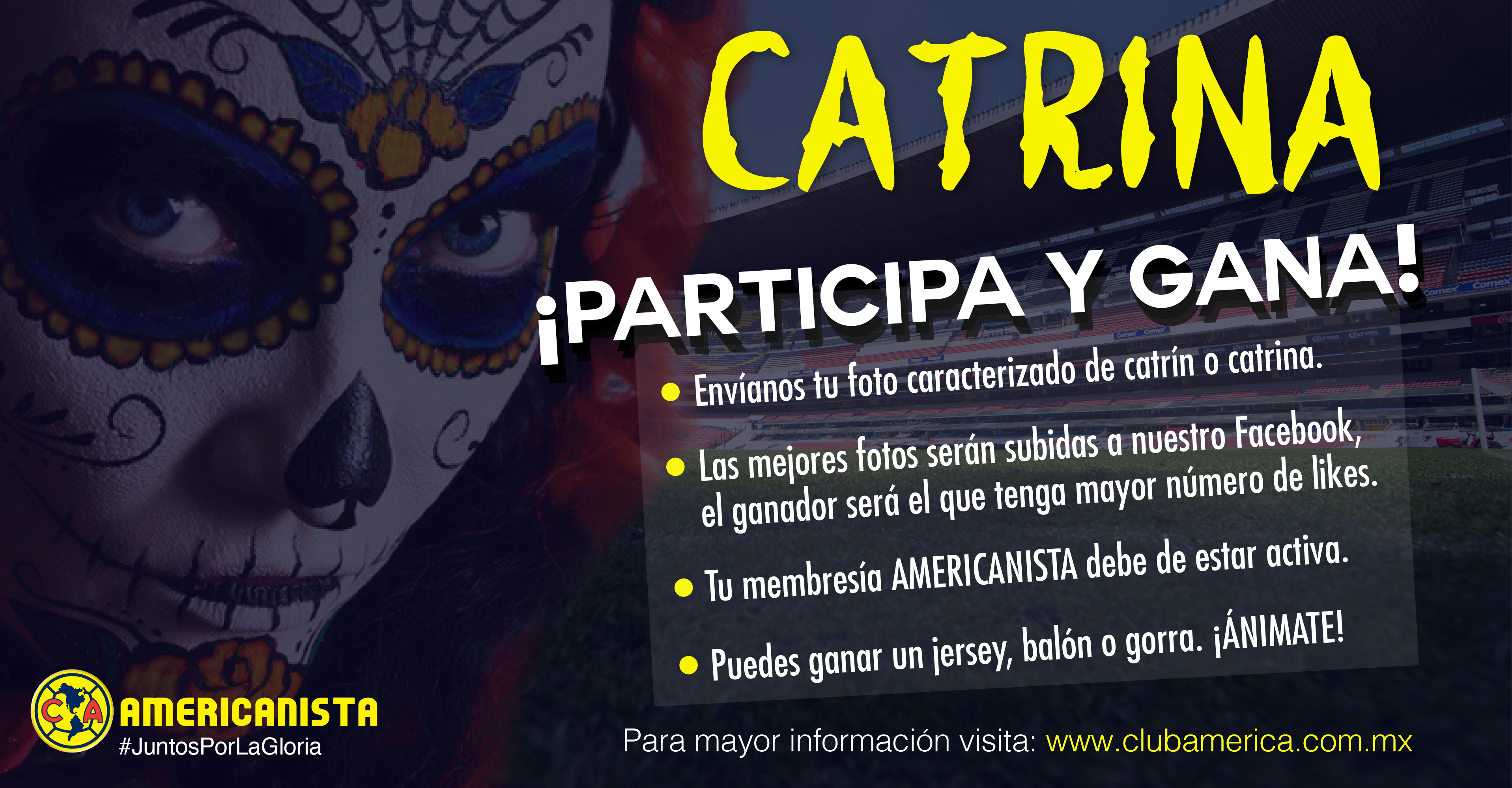 Catrina Americanista * Club América - Sitio Oficial