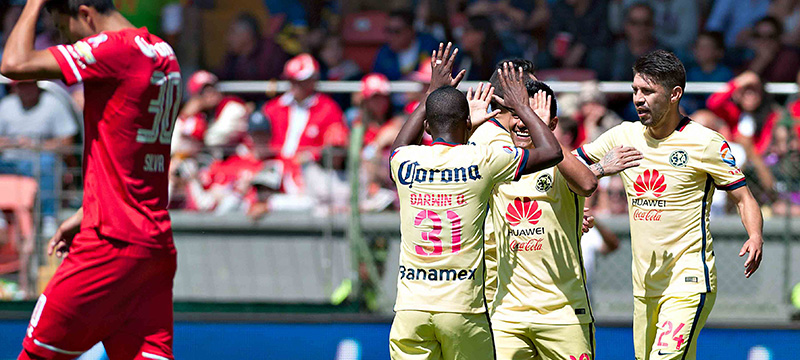 Crónica Toluca 2-3 América jornada 15 Apertura 2015