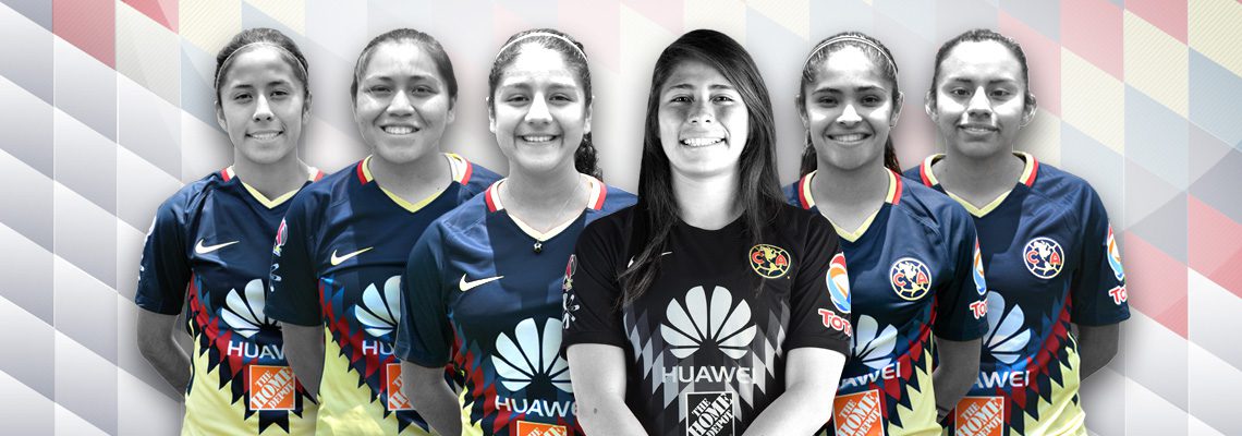 Seis jugadoras del América Femenil convocadas a Selección Nacional