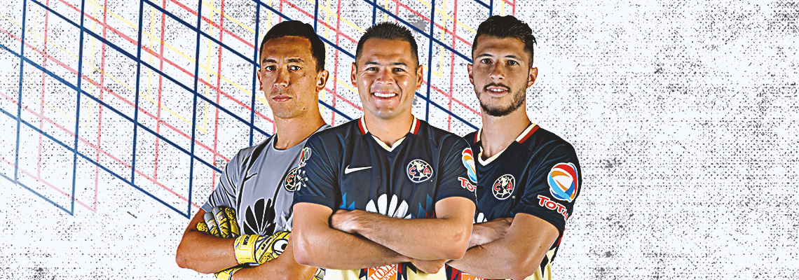 Agustín Marchesín, Pablo Aguilar y Guido Rodríguez en el 11 ideal de la Liga