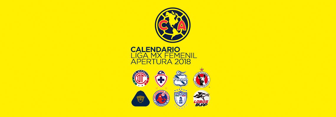 Calendario Club América Femenil AP2018